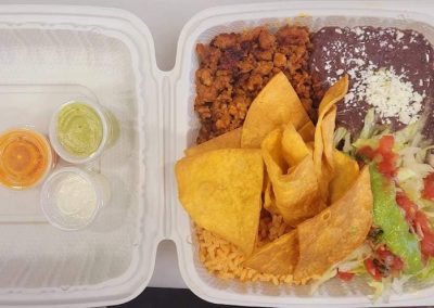 Mexican Bowl with Shredded Beef